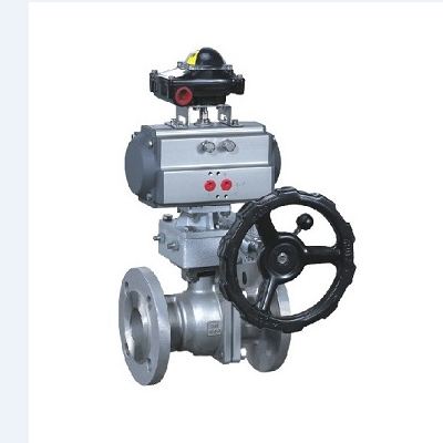 Two-piece floating ball valve-1
